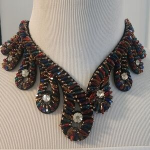 Elegant Multicolor Statement Necklace